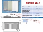 Raditor KORADO Radik VK-Z typ 21 500x400