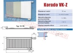 Raditor KORADO Radik VK-Z typ 10 300x1800
