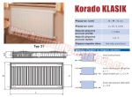 Radiator KORADO Radik Klasik typ 21 600x600