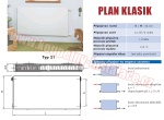 Raditor KORADO Radik Plan Klasik typ 21 500x400