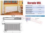 Radiator KORADO Radik VKL typ 20 400x400